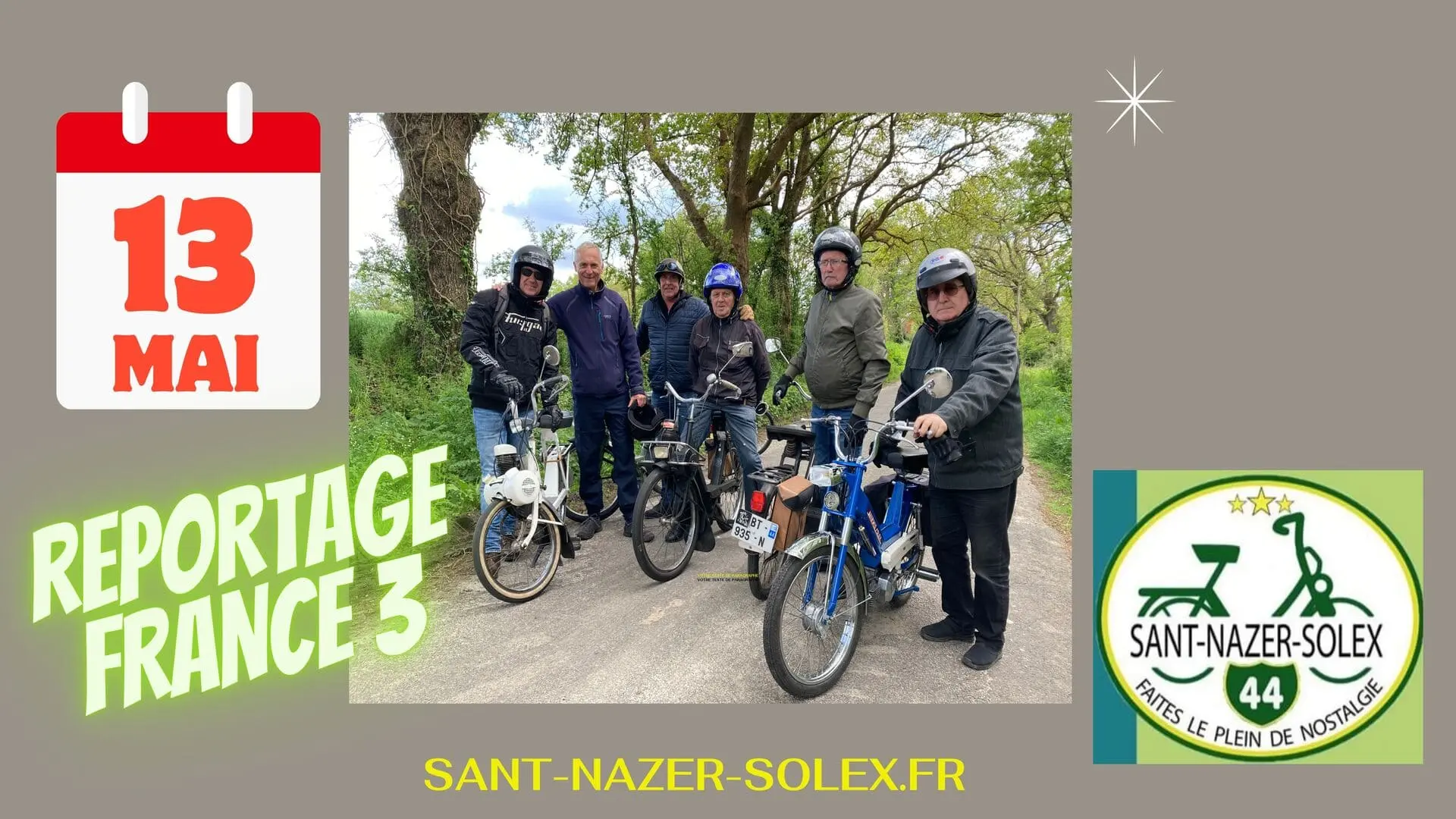 SANT-NAZER-SOLEX reportage France 3 Pays de la Loire